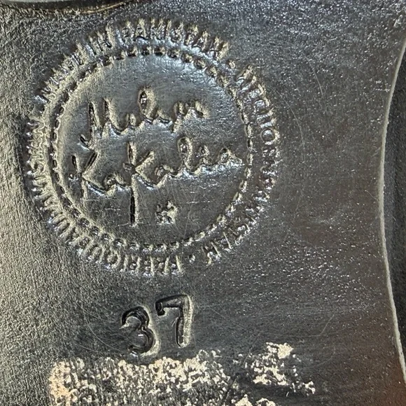 Meher Kakalia Embellished Beaded Black Suede Ankle Boots Size 37 - Picture 15 of 16